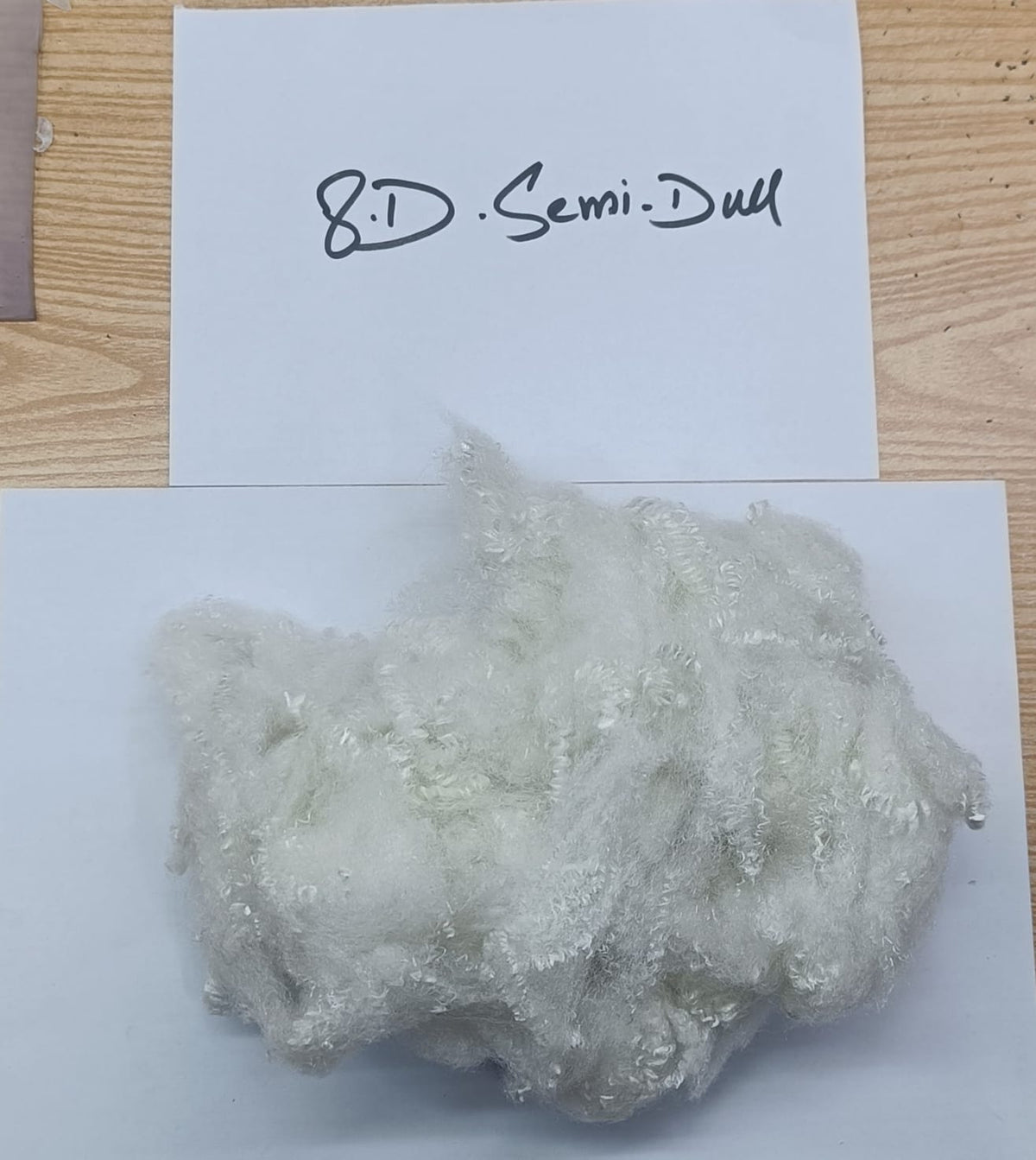 8D Semi Dull Solid 64mm Fiber